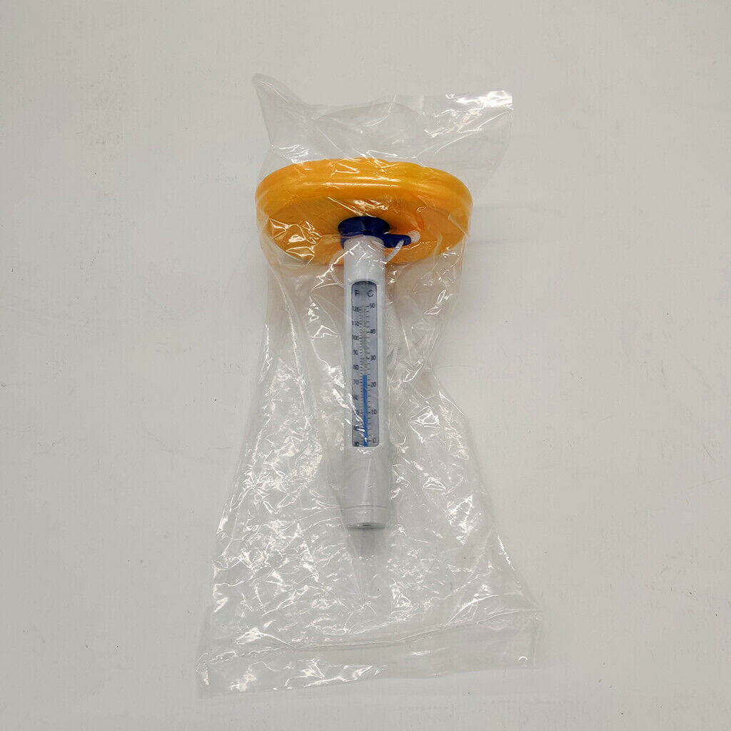 Funny Creative Floating Pool Thermometer with Rope Temperature Meter Tester
