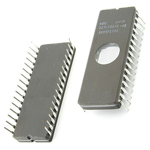 [2pcs] UPD27C1001D-15 1Mbit UV EPROM DIP32CW