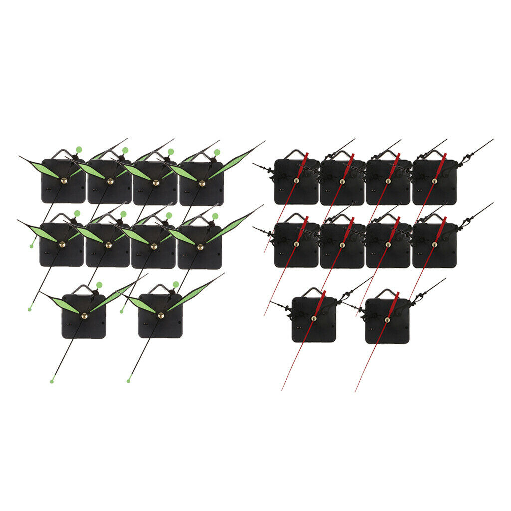 20x Plastic Quartz Wall Clock Movement Mechanism Replacement Wall Decors