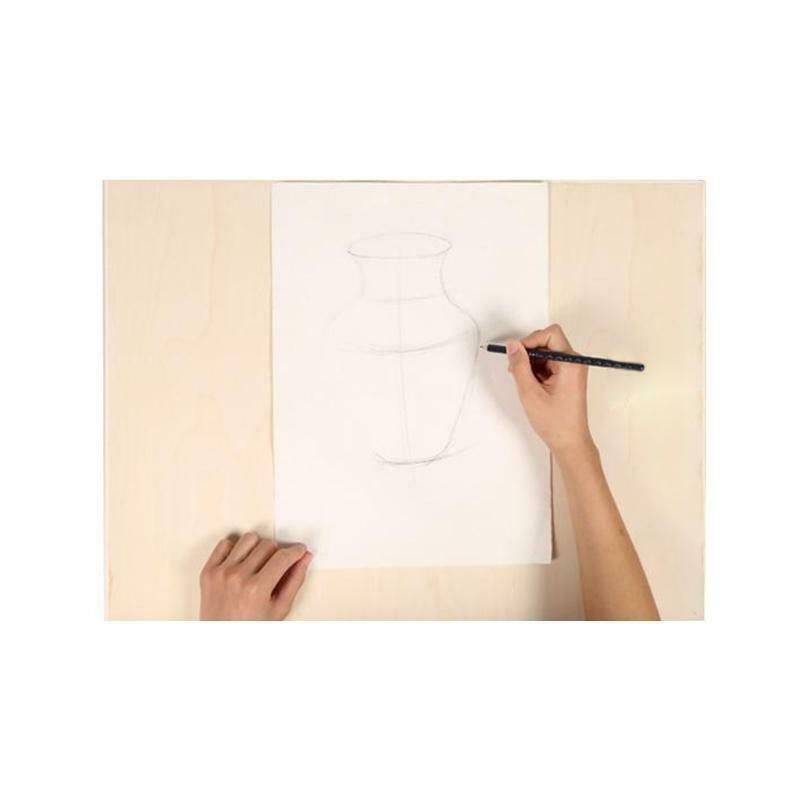 A3 Size Wooden Sketching Drawing Board Art Painting Table Sketchpad Palette 8 K