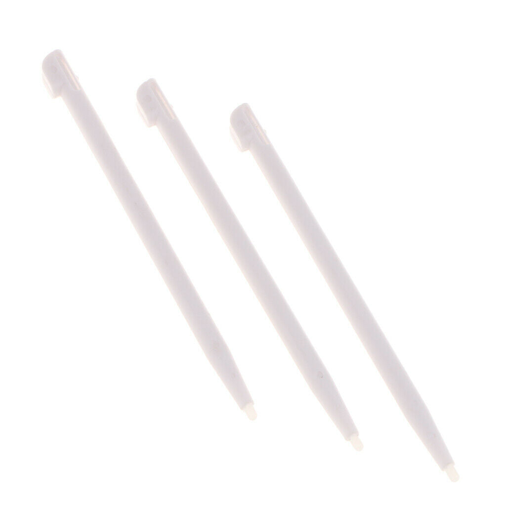 6pcs Slot in Touch Screen Pen Stylus Resistive for   White+Blue