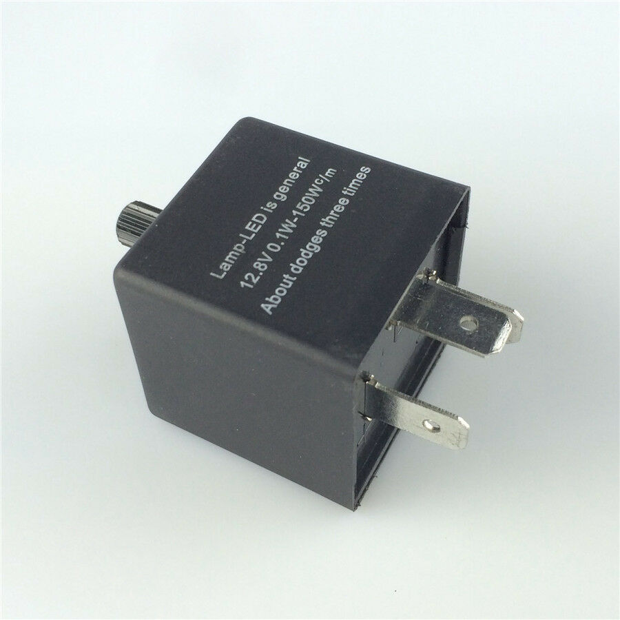 3 Pin Adjustable Electronic LED Flasher Relay for Car Turn Signal Blinker Light