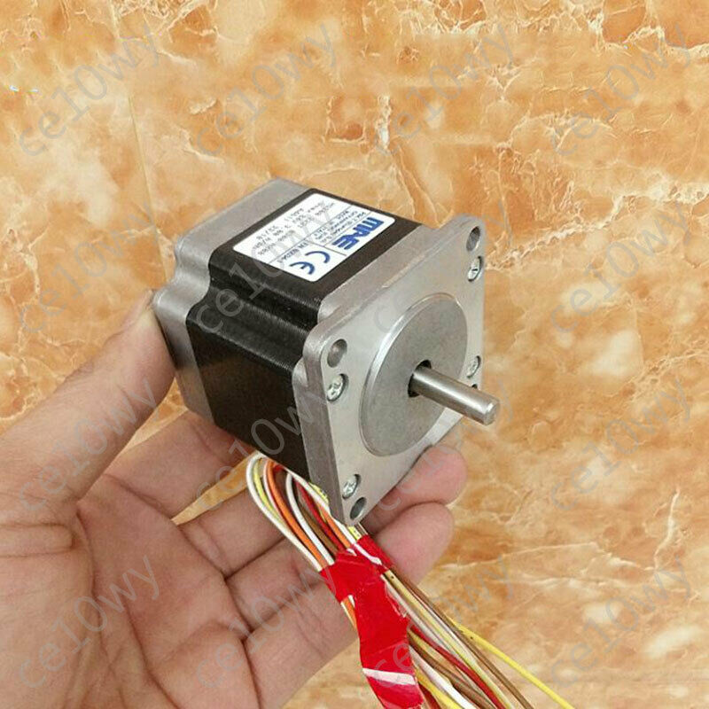 NEMA23 Stepper Motor 1.8 Degree 2 phase 8 wire 6.35mm Shaft Electric Motor DIY