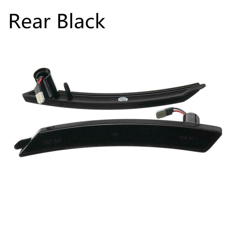 For Mini Cooper Rear Fender Red LED Side Marker Light Repeater Turn Signal Light