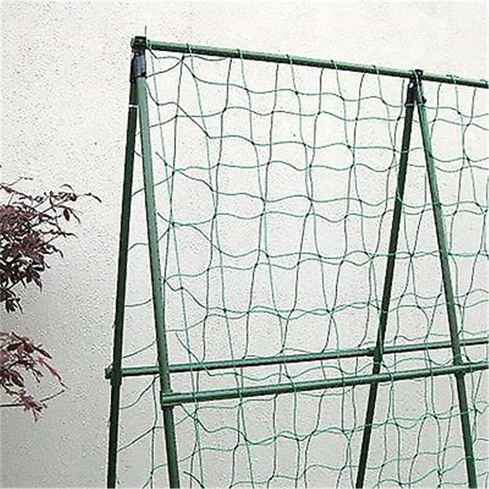 1.8x1.8m Garden Green Nylon Trellis Netting Support Climbing Plant Nets Fence TL