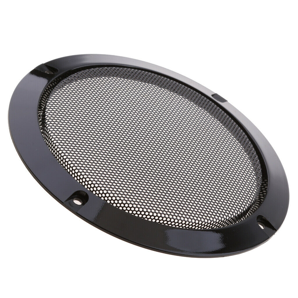 Universal Audio Speaker Grill Cover Decorative Circle With Mounting Screws