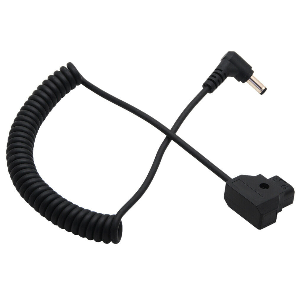 Male D-Tap P-Tap to DC Adapter Power Cable for Anton Bauer Battery Plate