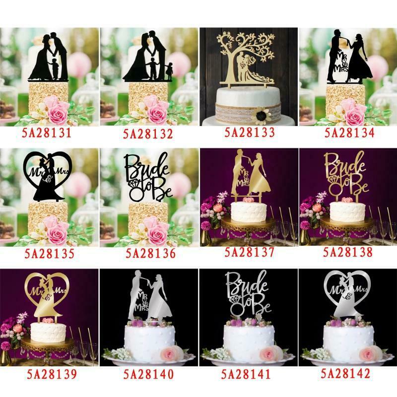 Sweet Bride To be Cake Topper Cupcake Wedding Engagement Bridal Party Decoration