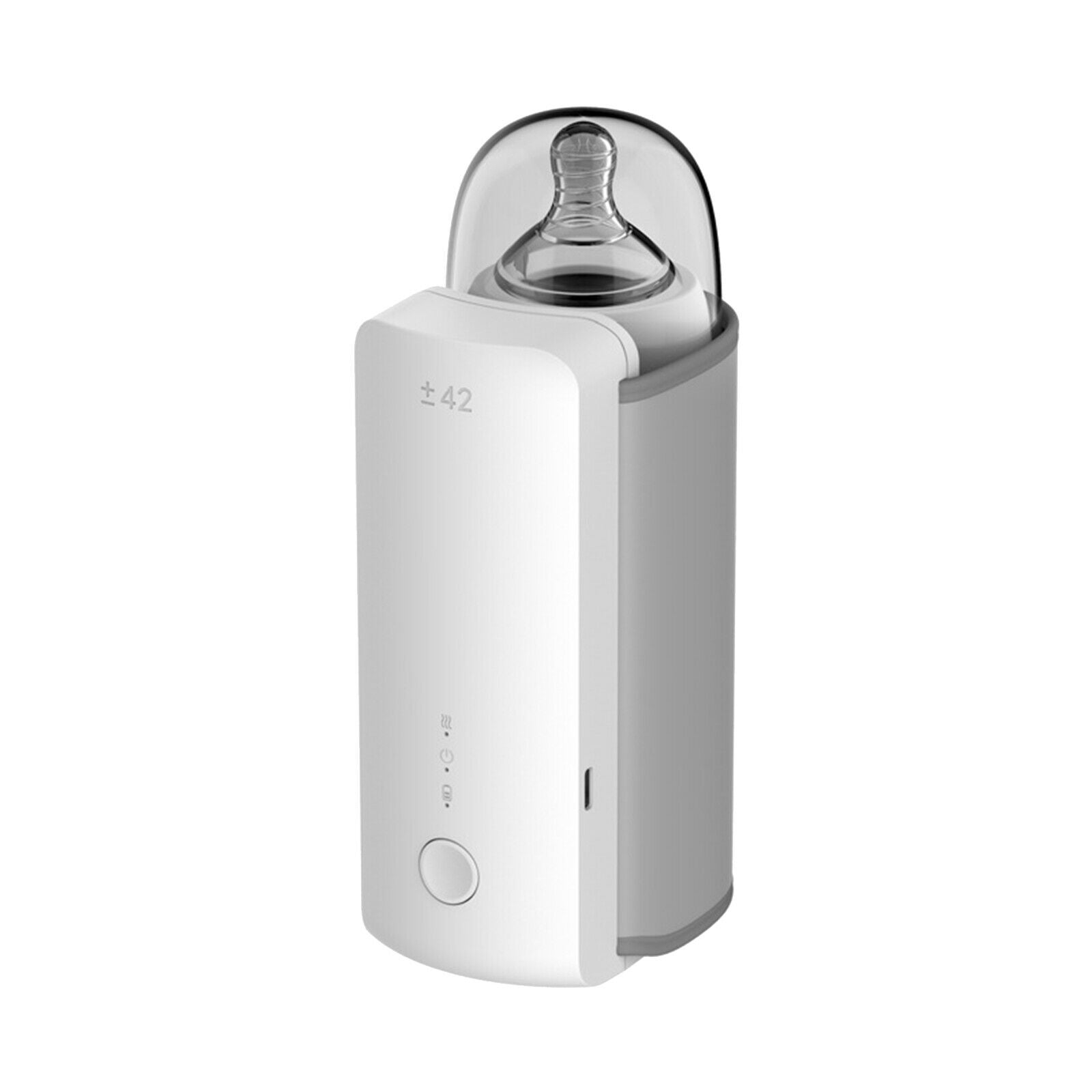 Travel Baby Bottle Warmer 5200mAh Battery Powered Wireless Warms Formula