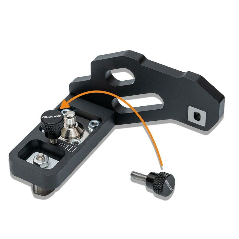 Black Quick Release Antenna Bracket For ICOM IC-705 Portable Shortwave Radio USA