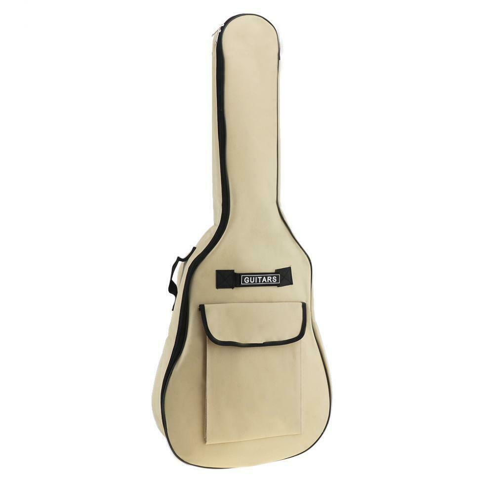 40/41'' Oxford Fabric Guitar Gig Bag Double Straps Padded Waterproof Backpack