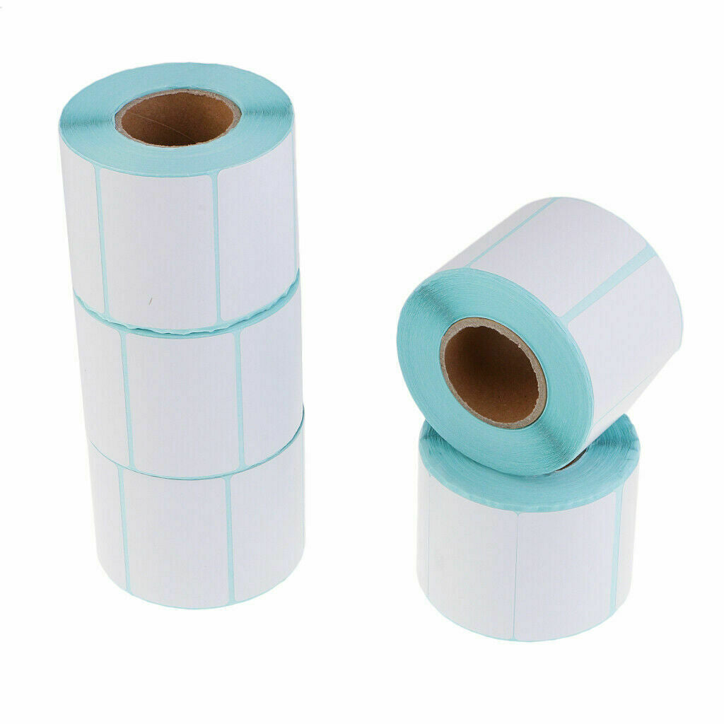 1 Rolls 40x30mm （800pcs）Direct Thermal Barcode  Labels
