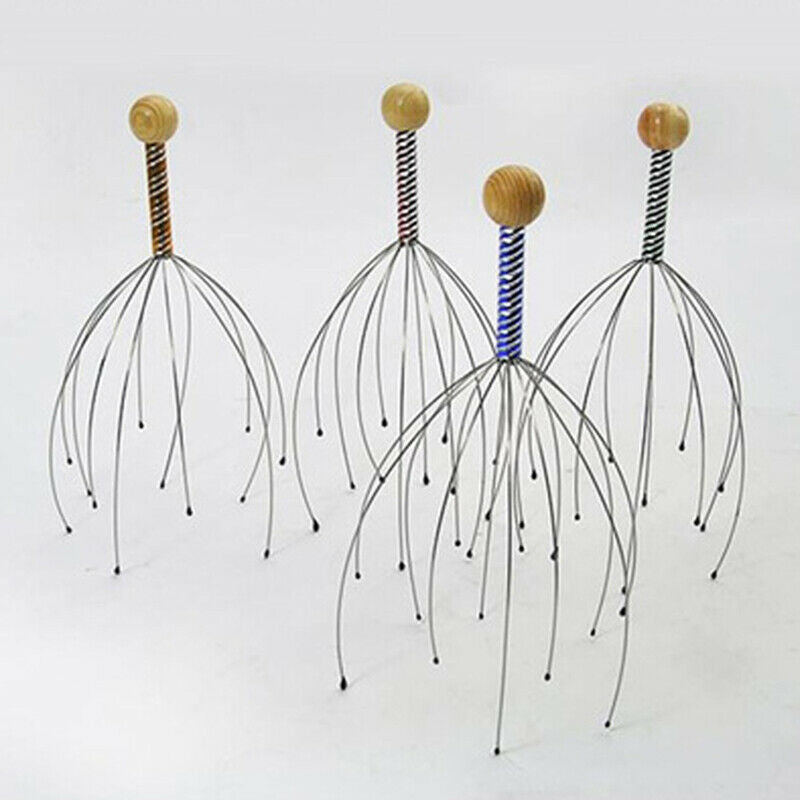 1x Head Scalp Neck Massager Massage Headache Stress Relief Tension RelaxatioFCA