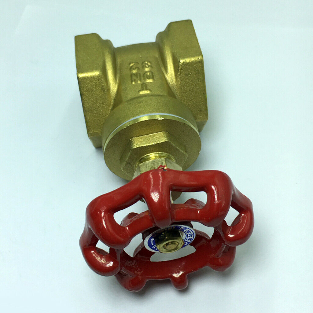 DN32 Brass Gate Valve Water Air Pipe Hose Valve Pipe Fitting