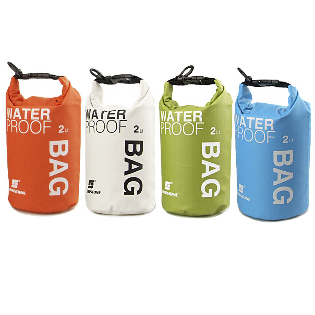 2L Waterproof Dry Bag Pouch for Camping Boating Kayaking Fishing Rafting