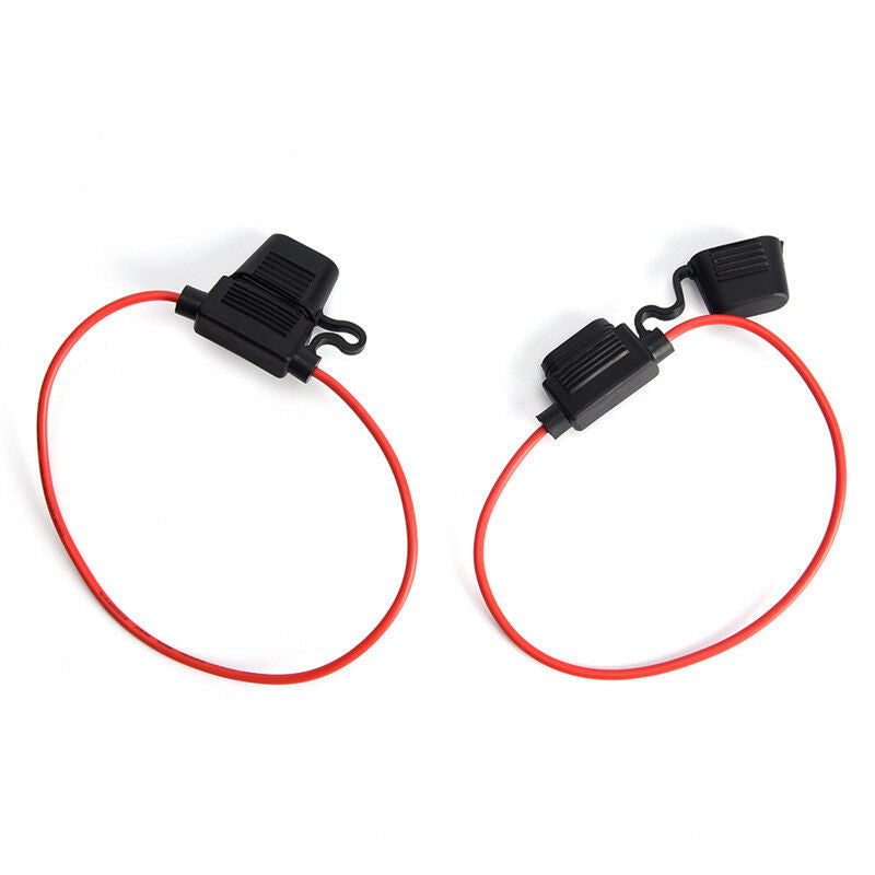 5x 30A 6V-36V Mini Waterproof Amp In Zine Stanard Blade Type Fuse Holder Auto Fx
