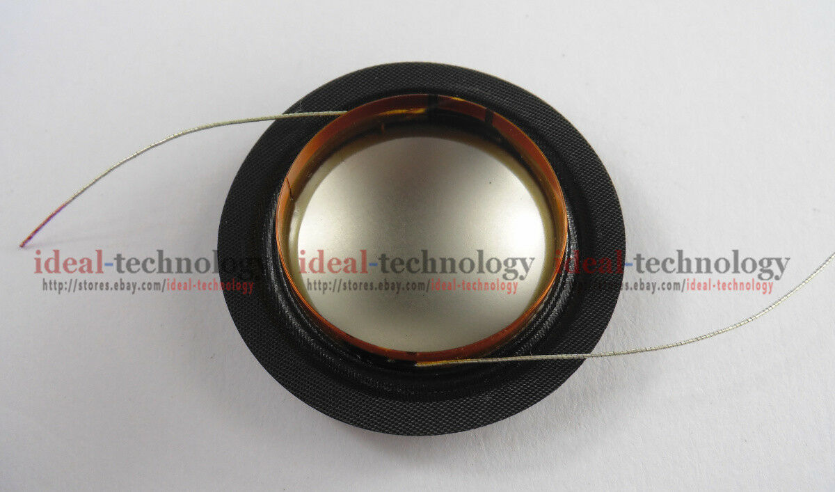 2pcs 25.4mm 25.5mm (1") Titanium Tweeter Diaphragm Voice Coil 8 ohm Repair Parts