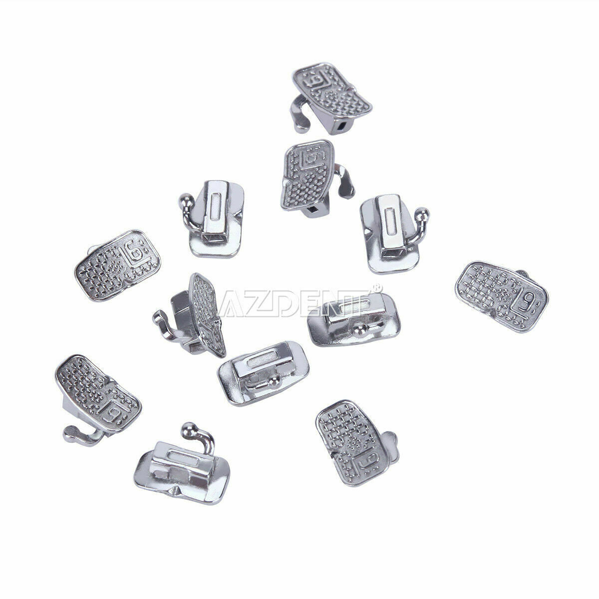 5Packs Dental Ortho Buccal Tube Bondable Monoblock 1st Molar Roth 022 Non-Conv
