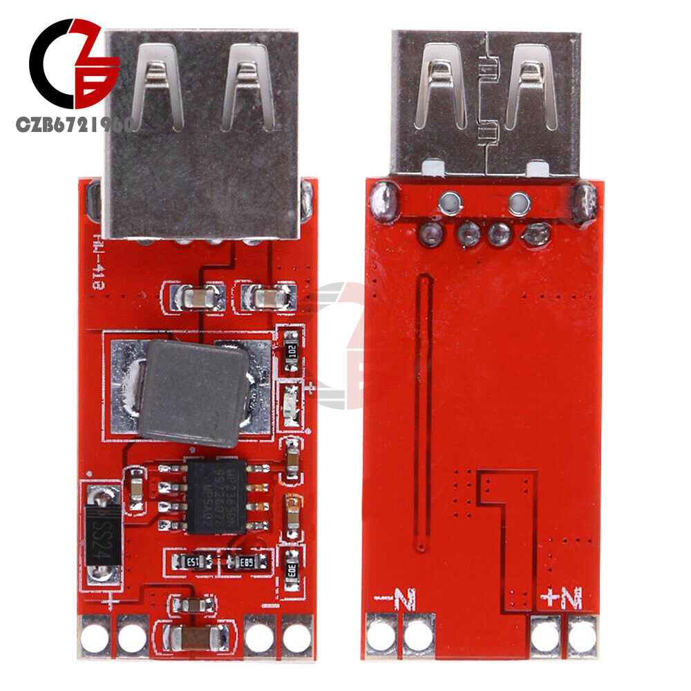 5Pcs Step Down Buck Power Supply DC 12V/24V to 5V 3A For Car USB Charger Module