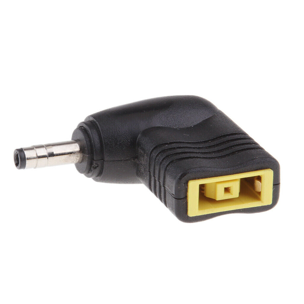 2x DC 4.0x1.7mm Male to Square Female Power Adapter For Lenovo Laptop PC