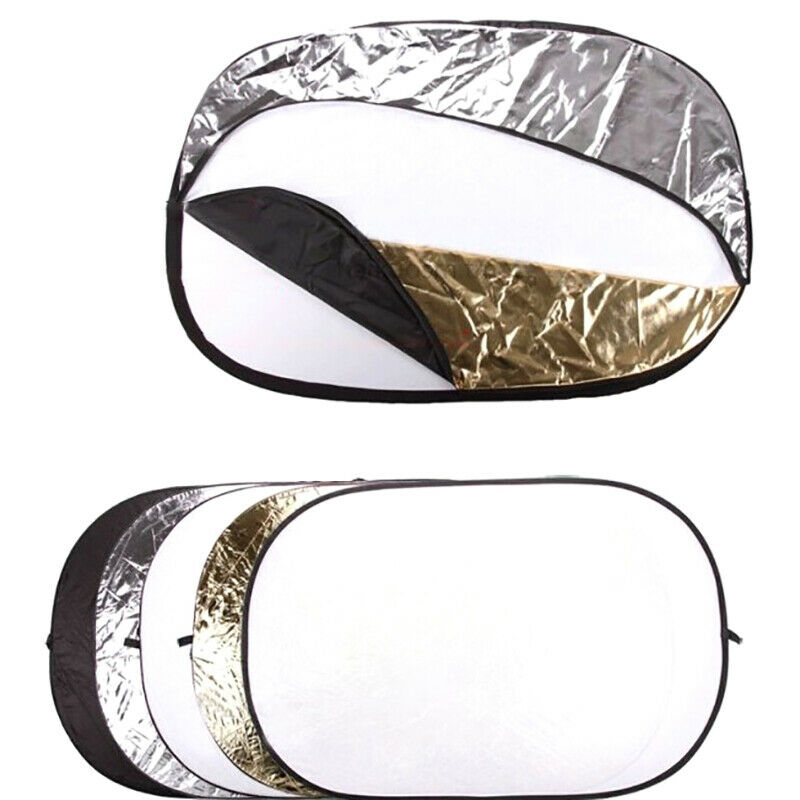 5 in 1 Portable Collapsible oval Multi-Disc light photo studio accessoriesI7CA