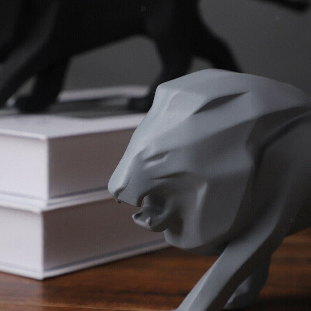 Nordic Lion Statue Abstract Desktop Art Sculpture Shopwindow Decoration