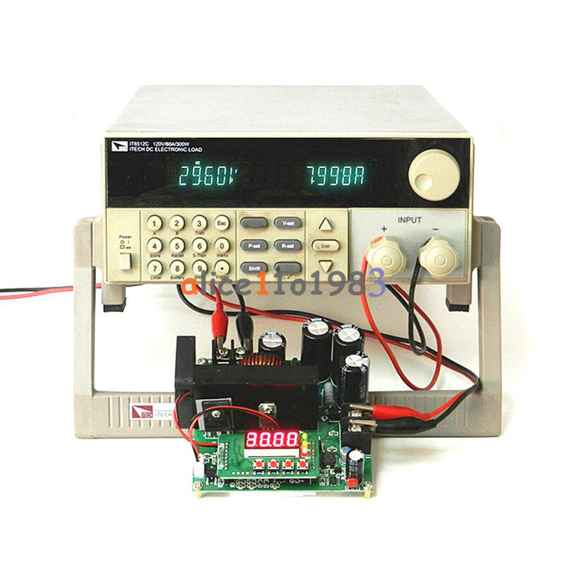 DC-DC BST900W CNC Boost Converter 8-60V Step-up 10-120V Solar Charging CVCC New