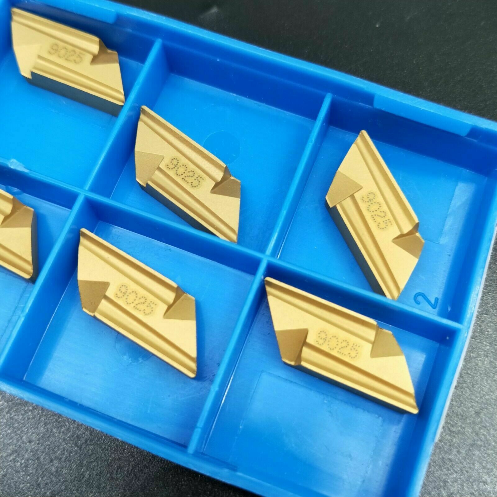 10PCS 55° KNUX160405L BP9025 indexable CNC carbide Milling inserts For DKJNR
