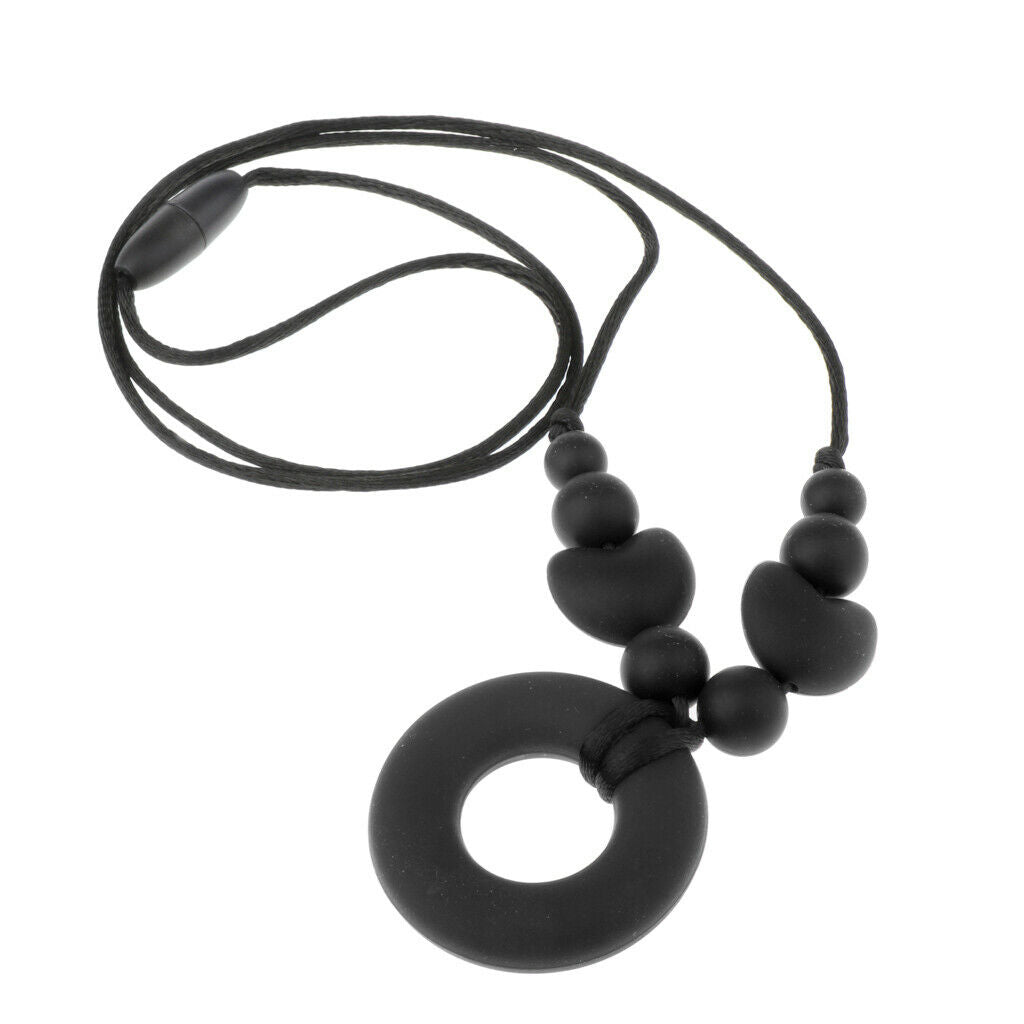 Newborn Molars Necklace Safe Non-toxic Silica Baby Molar Soothing Toys