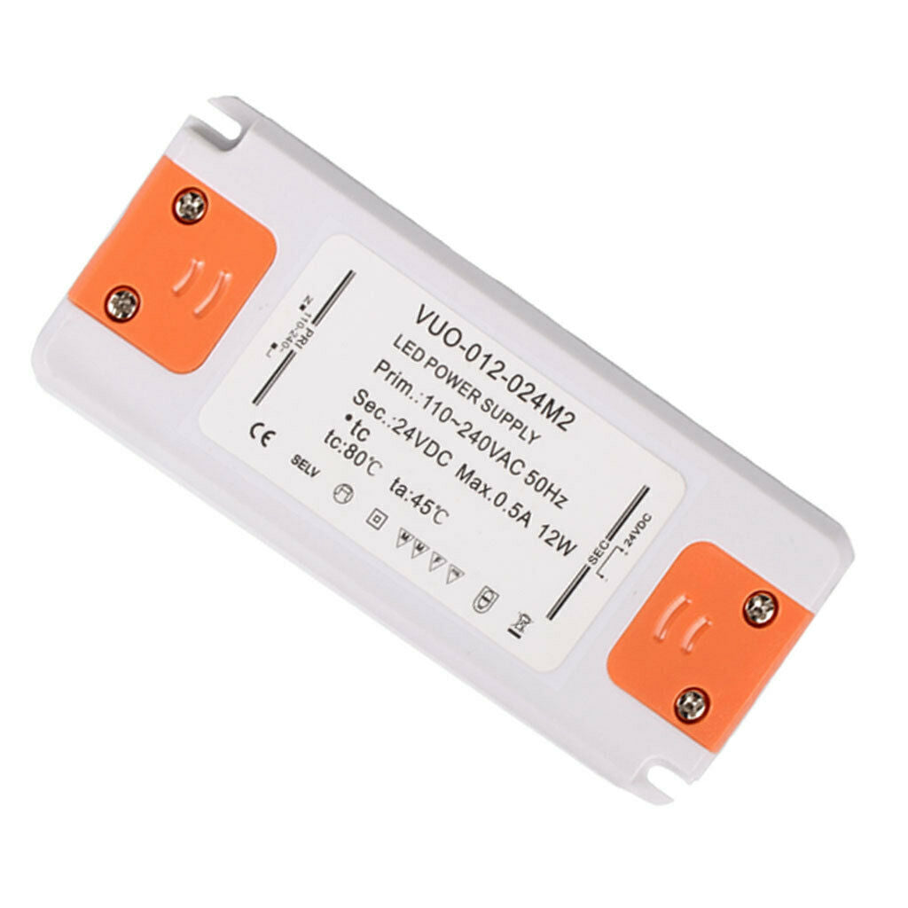 12W 0.5A 24V Constant-Voltage High PF Ultra-thin Power Supply, Size: