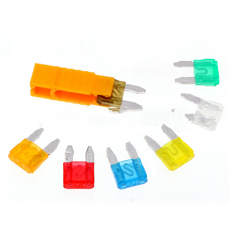 120Pcs Small Fuse Combination Set, Car Blade Fuse Box 5-30A