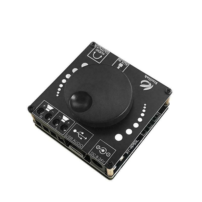 2x50W Dual Channel Stereo Bluetooth 5.0 Digital Powers Amplifier Board Module
