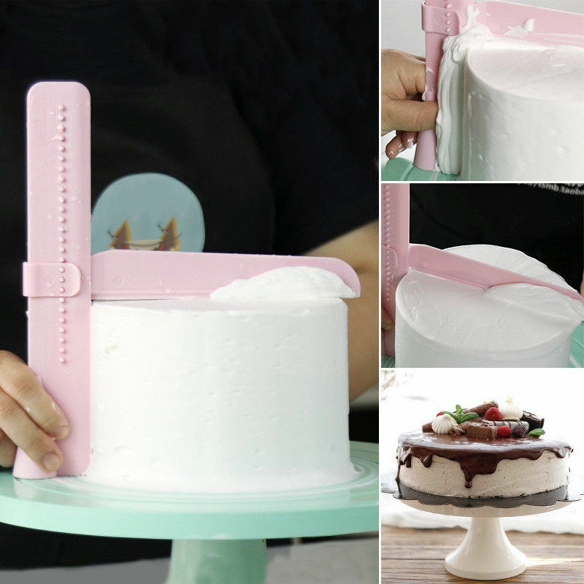 Creative Cake Smoother Tools Cooking Cake Decorating Pastry Fondant Accessories