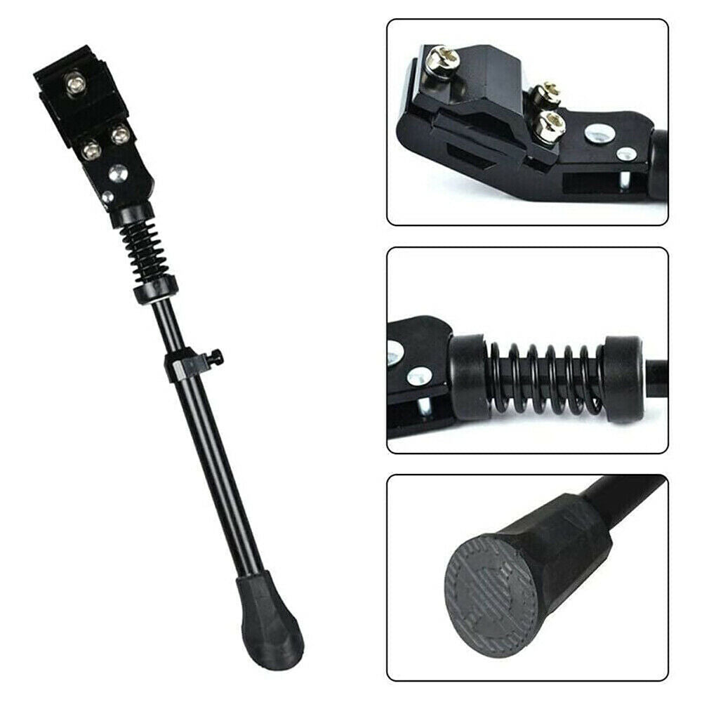 Adjustable Bike Kickstand Bicycle Rear Side Kick Stand Mountain MTB Road Alloy