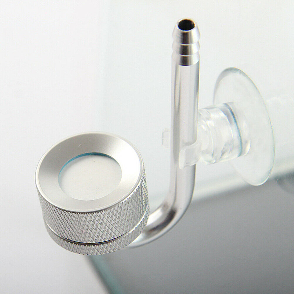 CO2 Atomizer System Diffuser Fish Tank Reactor Solenoid with Suction Cup @