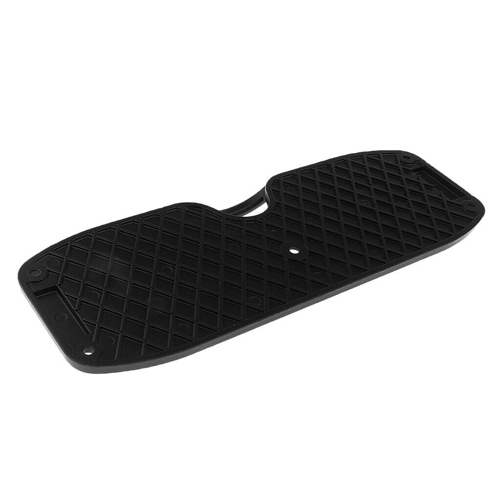 Black Aluminum Transom Plate Outboard Mounting Engine Bracket