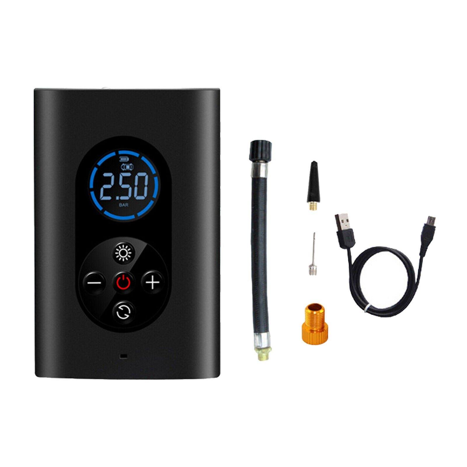 Wireless Electric Mini Air Inflator for Football Basketball Tires Balls