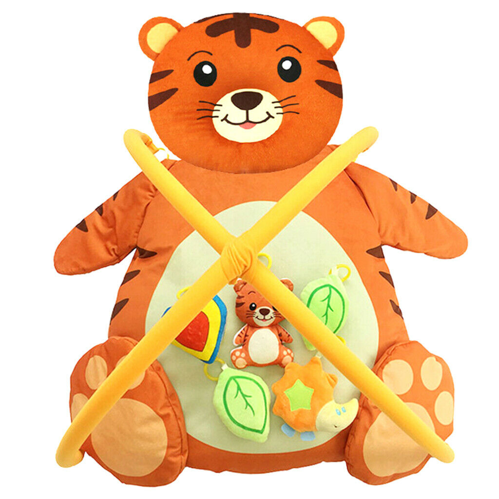 Baby Musical Playmat Plush Toys Activity Gym Sleeping Bag Tiger