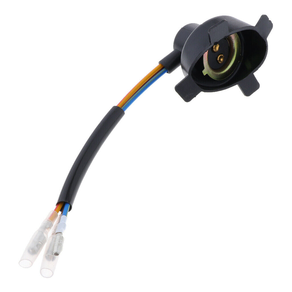 Motorcycle Head Light Bulb Holder Plug Lamp Holder 2 Pins for Mikuni TMX