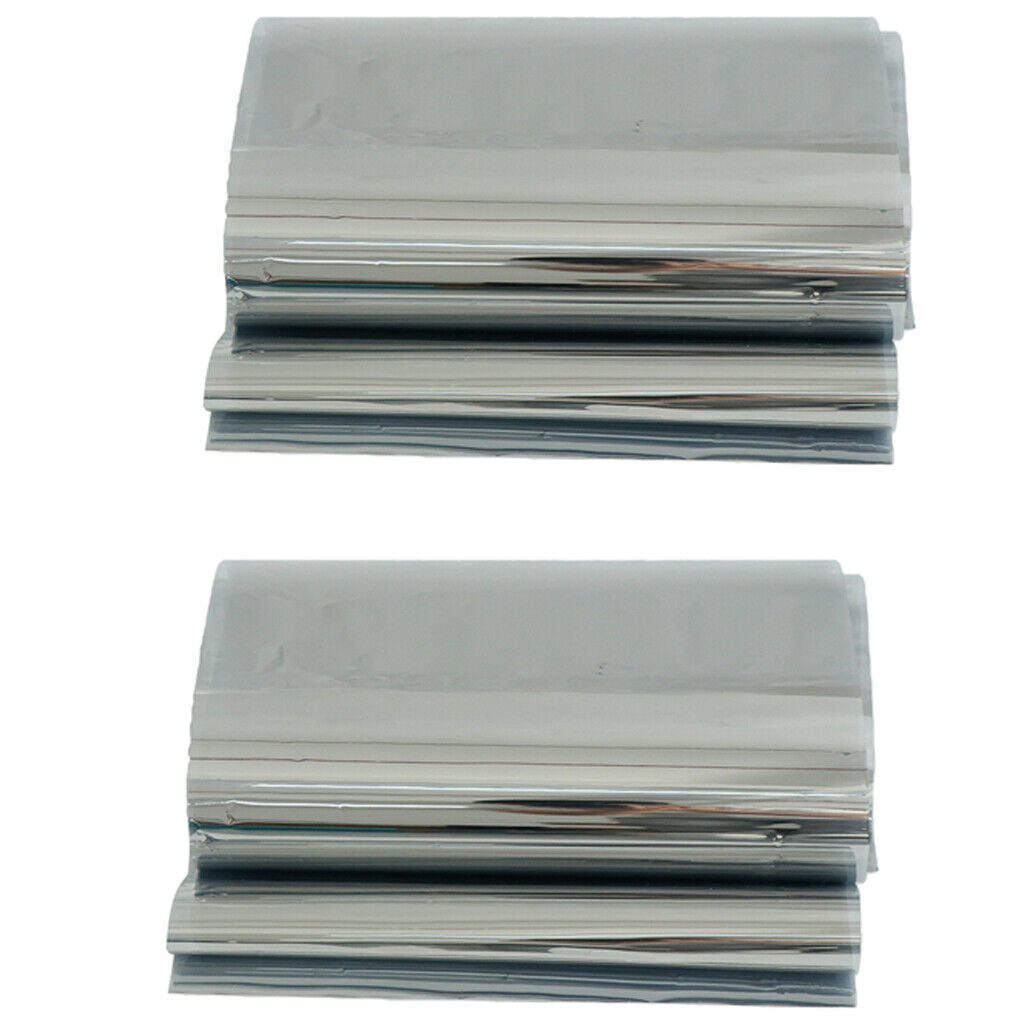 2 Pcs Static Cling Window Film Non-Adhesive Glass Film Anti UV for Bathroom