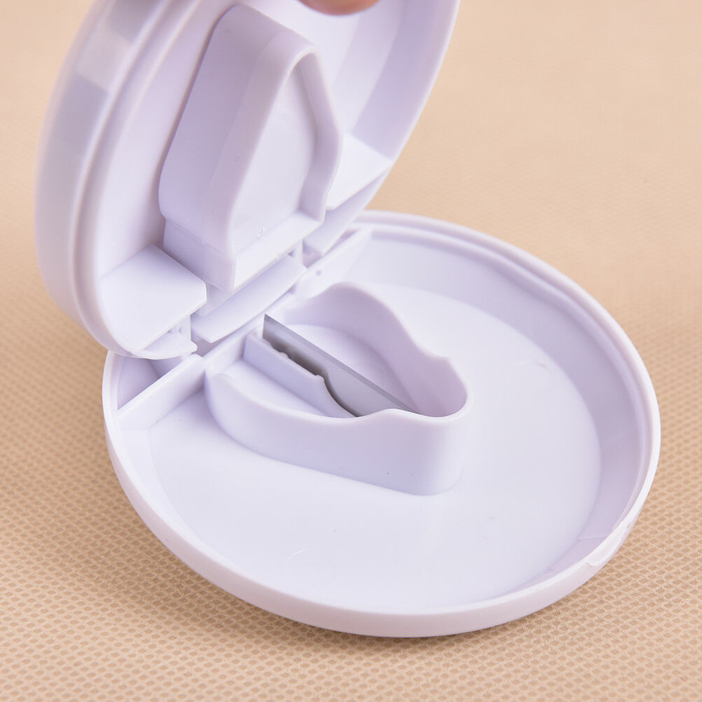 Pill Case Medicine Crusher Grinder Splitter Tablet Divider Cutter Storage.l8
