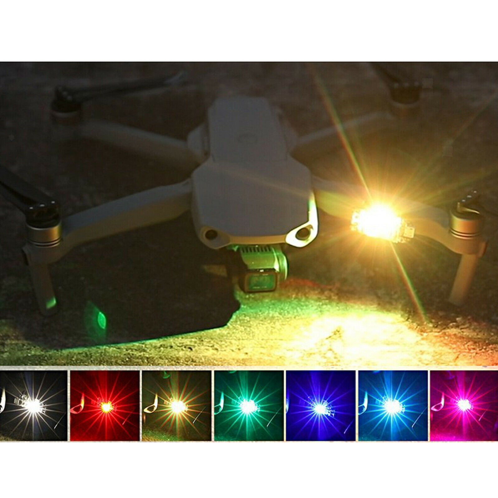 LED Strobe Lamp Night Navigation Light for DJI Mavic Air 2 Drone DIY Parts