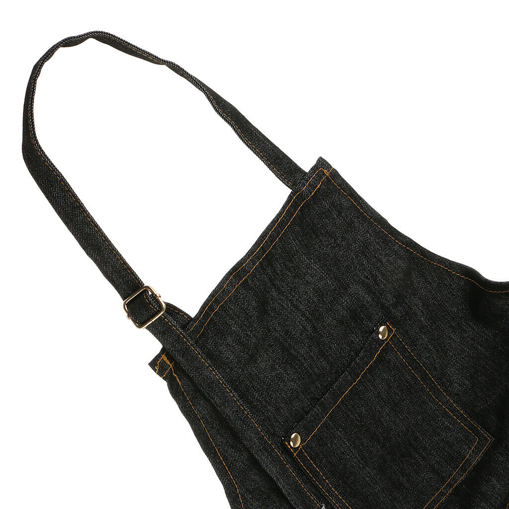 Cape Hair Cutting Dress - Adjustable Cooking Apron with Pockets