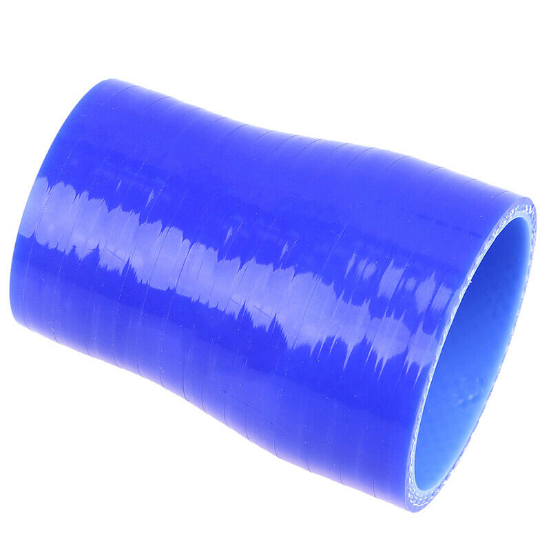38-51mm Universal Blue Auto Car Variable Diameter Silicone Hose Intake Pipe