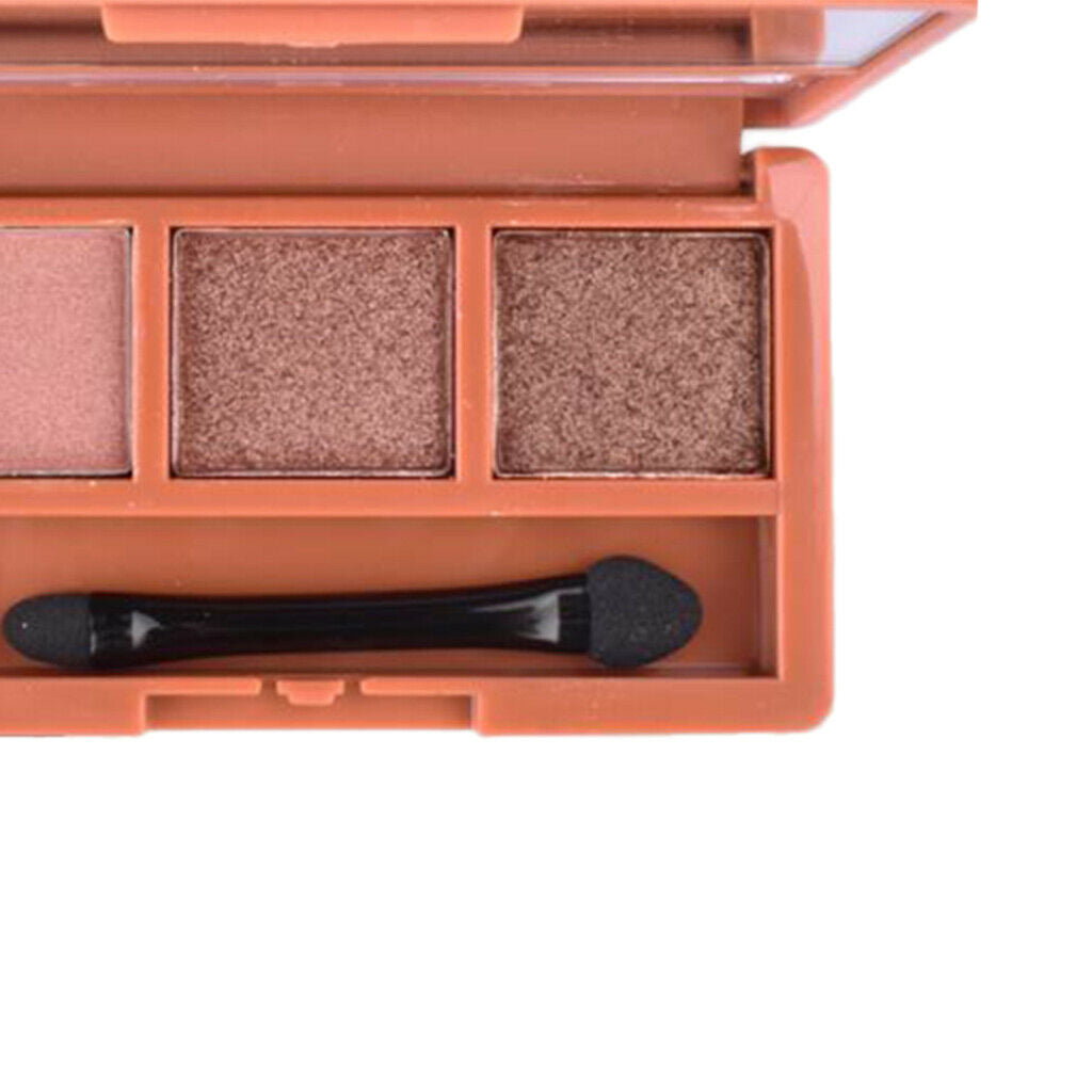 3 Colors Long-lasting Natural Shimmer Matte Eyeshadow Makeup Powder Palette #B