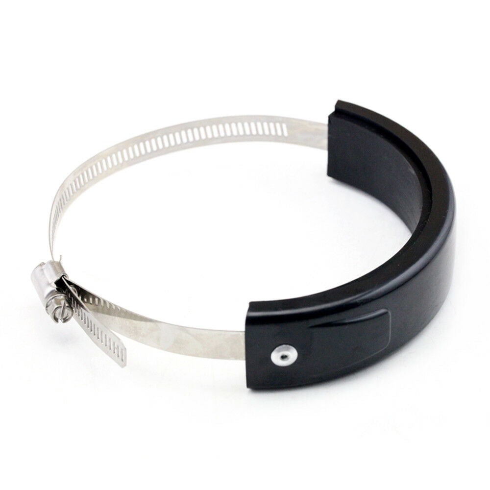 Round Oval Exhaust Can Protector Cover For 100mm-140mm Motorcycle