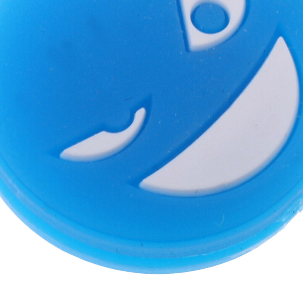 6pcs tennis racket vibration damper shock absorber, funny face