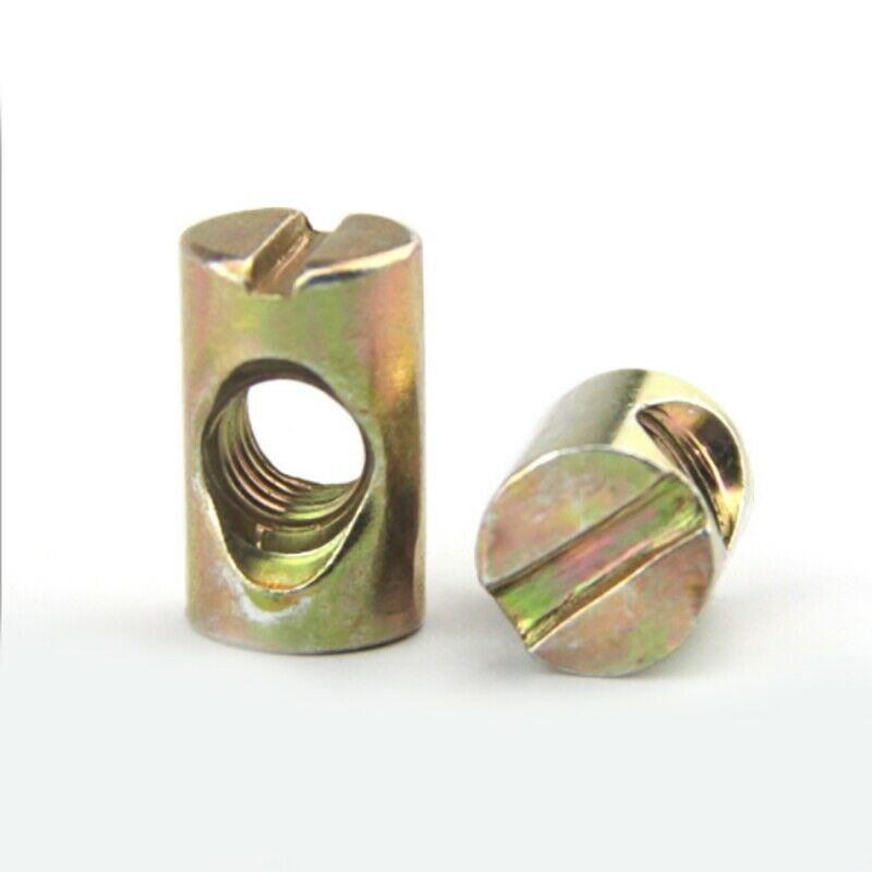 20PcsM8 Furniture Hardware Children's Bed Accessories Screw Hammer Nut Cross HO1