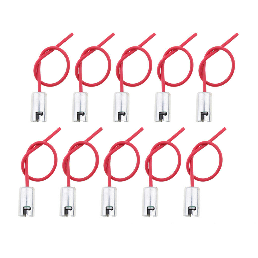 10pcs BA9S Bulb Socket Extension Replacement Holder Wire Harness