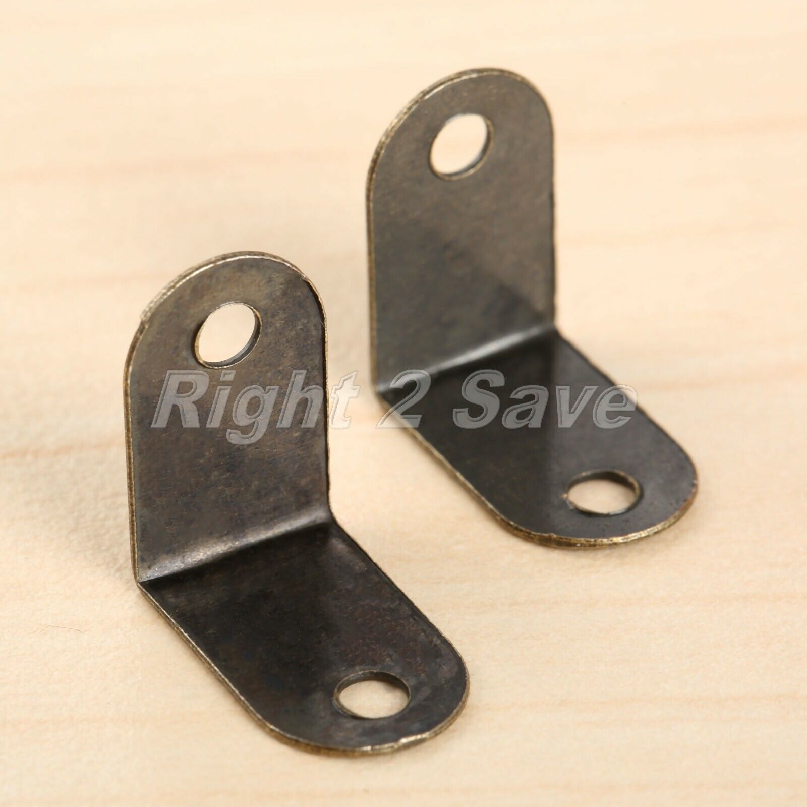 20pcs Mini Retro Wood Jewelry Box Edge Cover Corner Protector Guards Decorative
